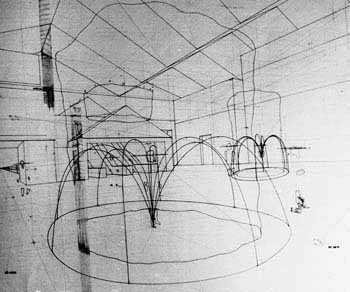 Rising heat shimmer and microwave barrier