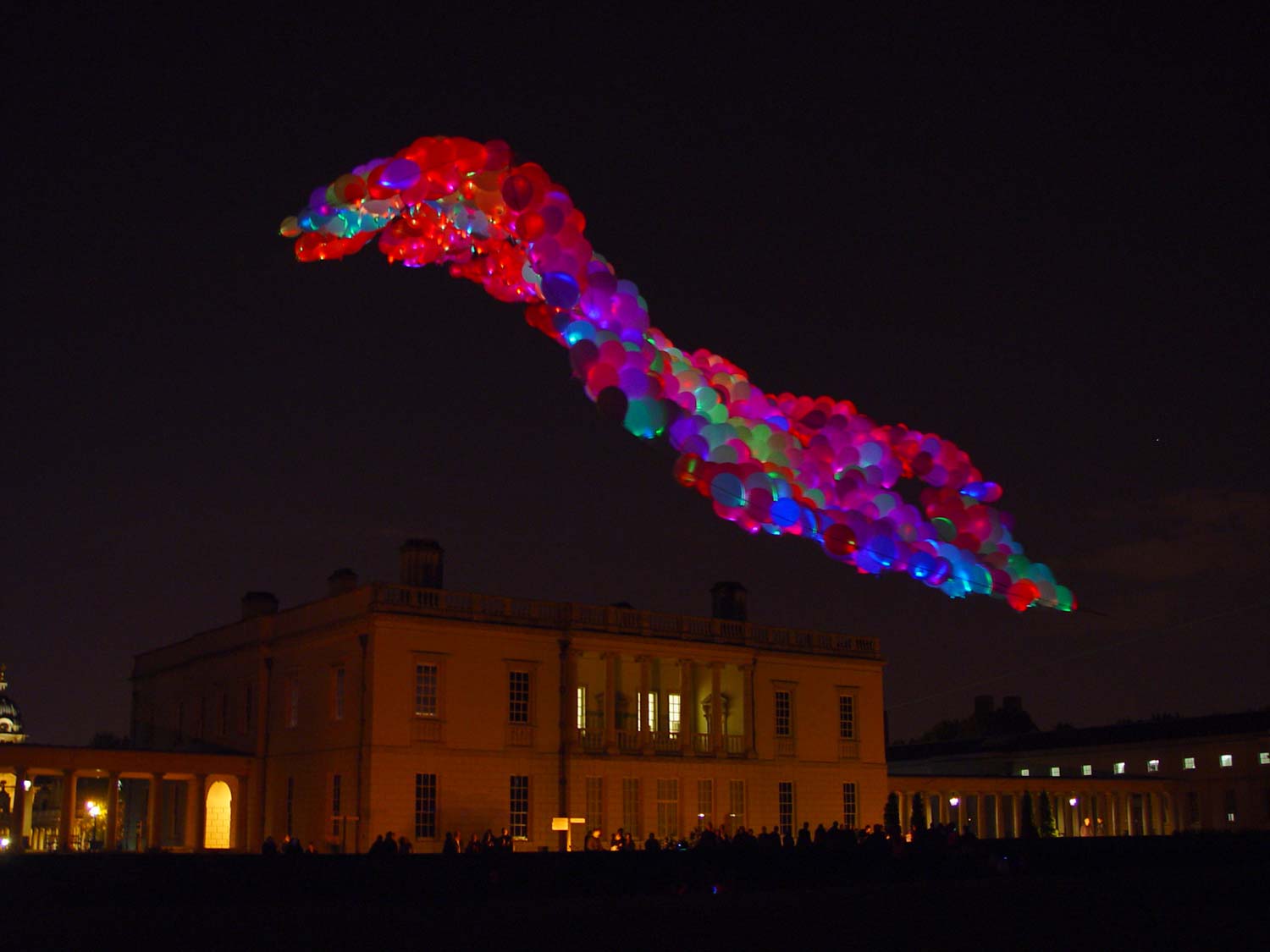 Sky Ear taking off at Greenwich Park
